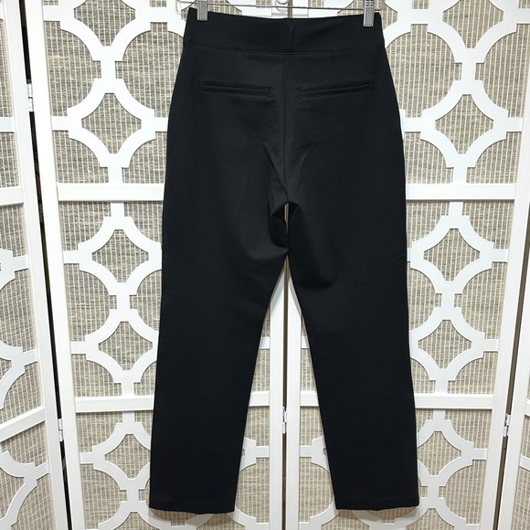 SPANX Straight Leg Ponte Pull On Pants Womens PS Black Knit Travel 20254Q NEW - Picture 5 of 14